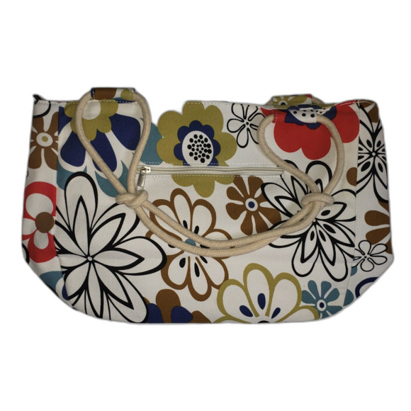 Laurel Foundry Modern Farmhouse Is My Style Floral Canvas Tote Bag New - Picture 5 of 5